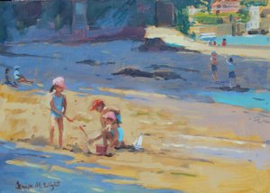 Playa de Salcombe, Niños de Jennifer Wright